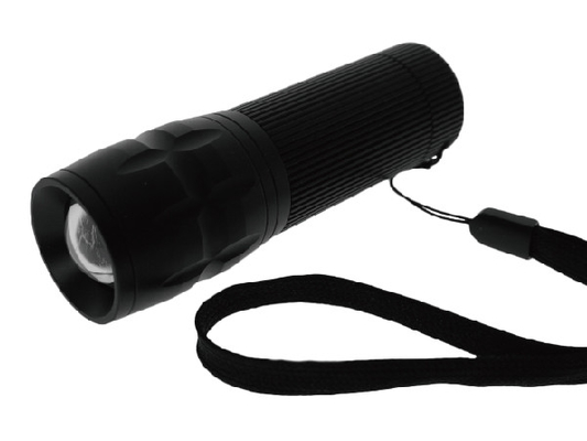 এক্সএমএল T6 EDC LED টর্চলাইট ছোট সূর্য জুম পকেট আকার 4 * এএএ ব্যাটারি টর্চ