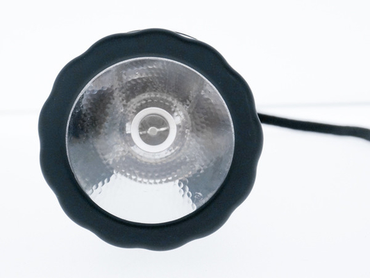 0.5W LED ডায়নামো হাত ক্র্যাশ টর্চলাইট স্পর্শ কালো রঙ আলোকসজ্জা ফাংশন