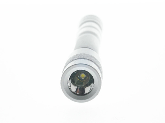 ছোট রঙিন IPX4 LED পকেট পেন টর্চলাইট কাস্টমাইজেবল শেল রঙ