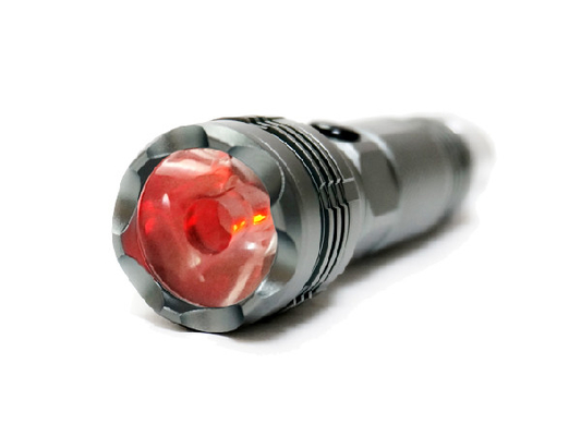 24v ক্রি পোর্টেবল জরুরী LED টর্চলাইট 600mAh 16340 লি আইস ব্যাটারি