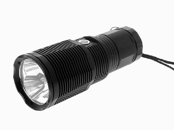 চরম উচ্চ উজ্জ্বল XHP50x3 LED 6000 lumens 4x18650 8800mAh জল প্রতিরোধের IP67 rechargeable LED টর্চলাইট